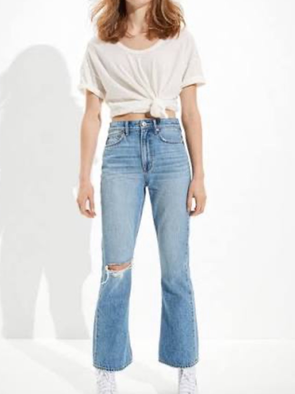 AMERICAN EAGLE HIGHEST RISE 90’S FLARE